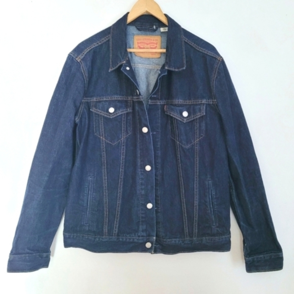 Levi's | Dark Denim Jean Jacket - L